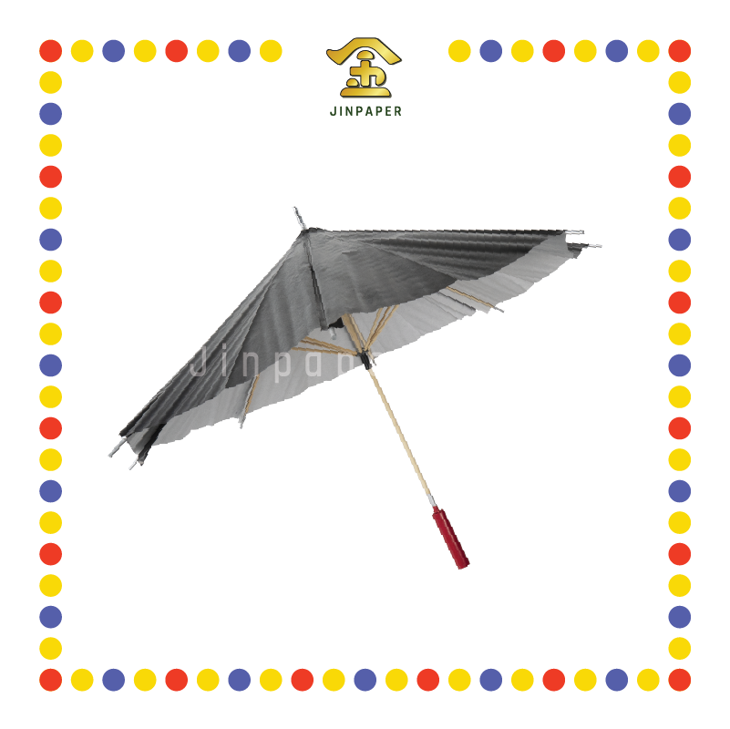 JOSS PAPER D156 华贵雨伞(黑) (冥纸)