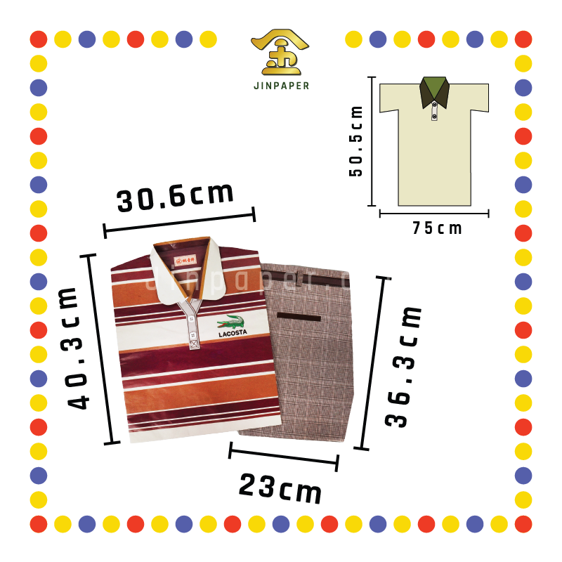 JOSS PAPER F-02 桃童牌女装名牌条纹T恤