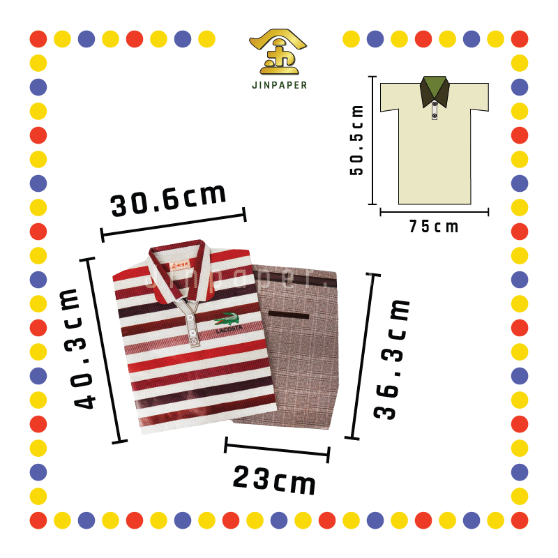 JOSS PAPER F-02 桃童牌女装名牌条纹T恤