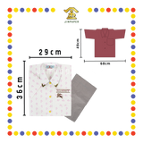 JOSS PAPER G108 奢华特种纸男短恤衫 (冥纸)