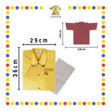 JOSS PAPER G108 奢华特种纸男短恤衫 (冥纸)