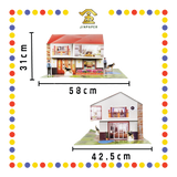 JOSS PAPER HA113 两层楼立体私人豪华洋楼