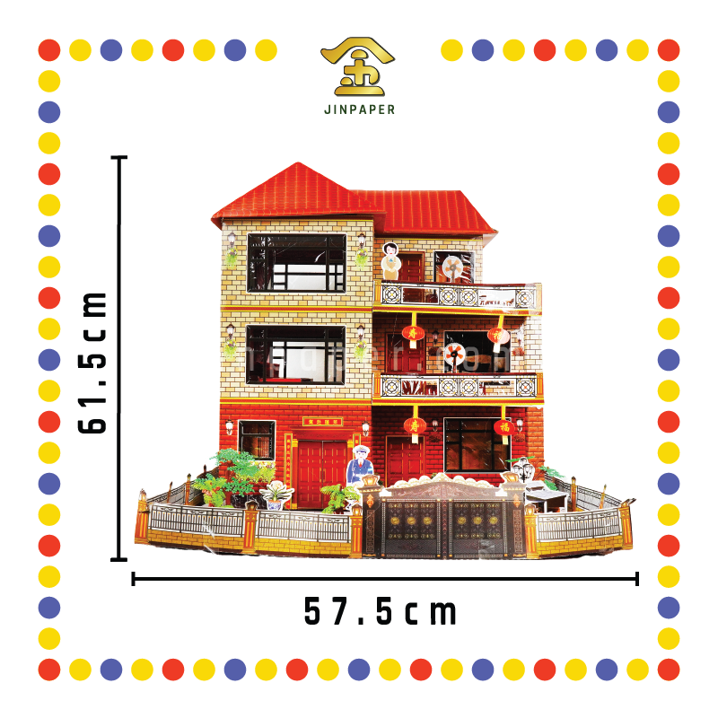 JOSS PAPER HA141 豪华立体3层大别墅