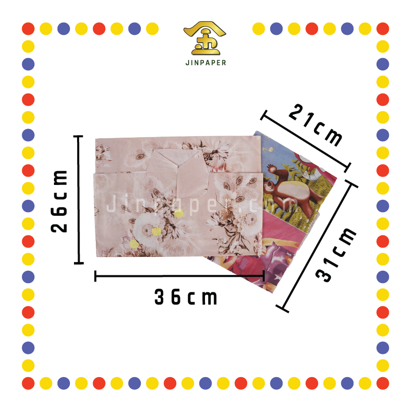 JOSS PAPER HC10A 中国加大【男/女】衣(大裤子)(花纸) (冥纸)