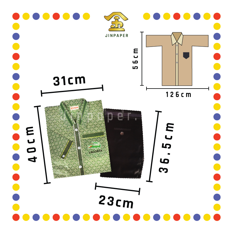 JOSS PAPER M-01 桃童牌男装花纹长袖衬衫