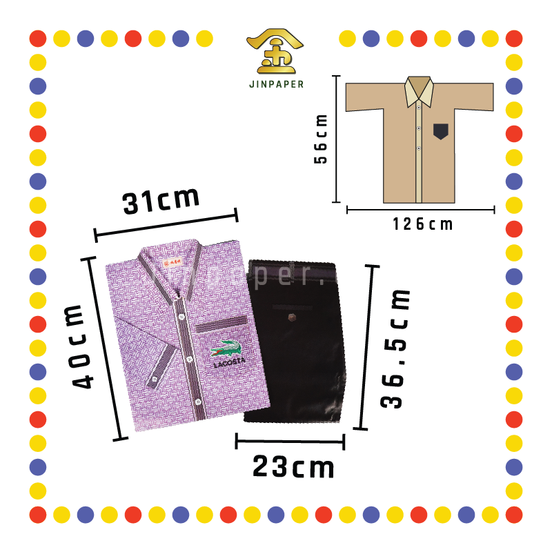 JOSS PAPER M-01 桃童牌男装花纹长袖衬衫