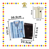JOSS PAPER M-03 桃童牌男装花纹短袖衬衫