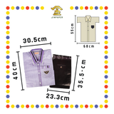 JOSS PAPER M-03 桃童牌男装花纹短袖衬衫