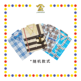 JOSS PAPER M-04 桃童牌男装格纹短袖衬衫