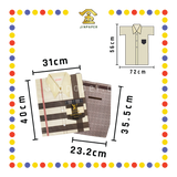 JOSS PAPER M-04 桃童牌男装格纹短袖衬衫