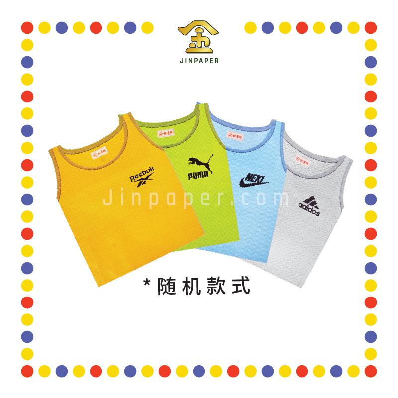 JOSS PAPER M-08 桃童牌男装图案背心