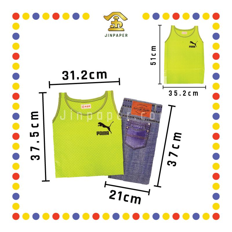 JOSS PAPER M-08 桃童牌男装图案背心