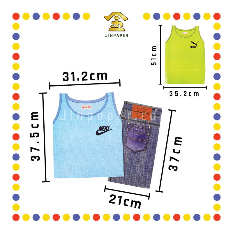 JOSS PAPER M-08 桃童牌男装图案背心