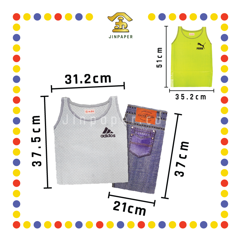 JOSS PAPER M-08 桃童牌男装图案背心