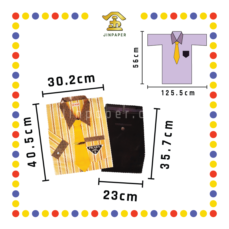 JOSS PAPER M-09 桃童牌男装领带长袖衬衫