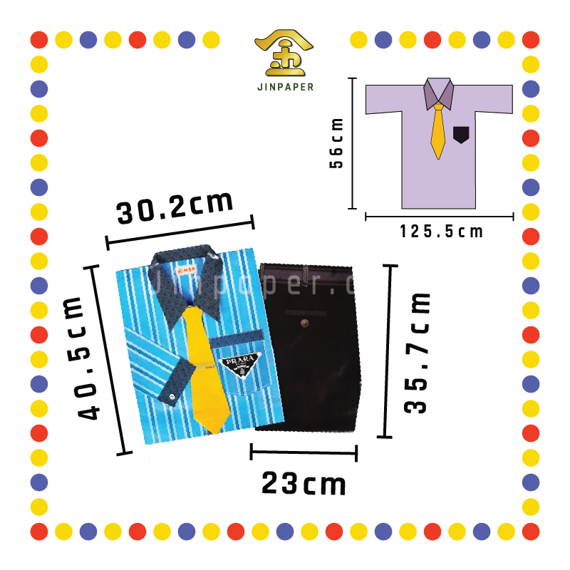 JOSS PAPER M-09 桃童牌男装领带长袖衬衫