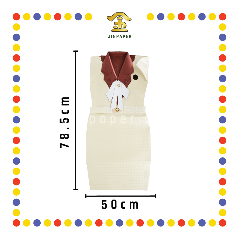 JOSS PAPER T003 华美特种纸贵气女连衣裙(精装) (冥纸)