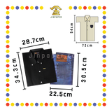 JOSS PAPER VA-01 纯色男士短袖衬衫(袋庄)