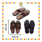 JOSS PAPER VB-04 男士皮纹拖鞋