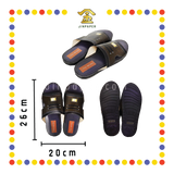 JOSS PAPER VB-04 男士皮纹拖鞋