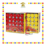 JOSS CANDLE 双龙酥油烛 4小时 100粒【(黄)/(红)】 (酥油蠟燭)