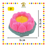 JOSS CANDLE (仙)【大/中/小/2号无字加大】莲花烛 (蓮花蠟燭)