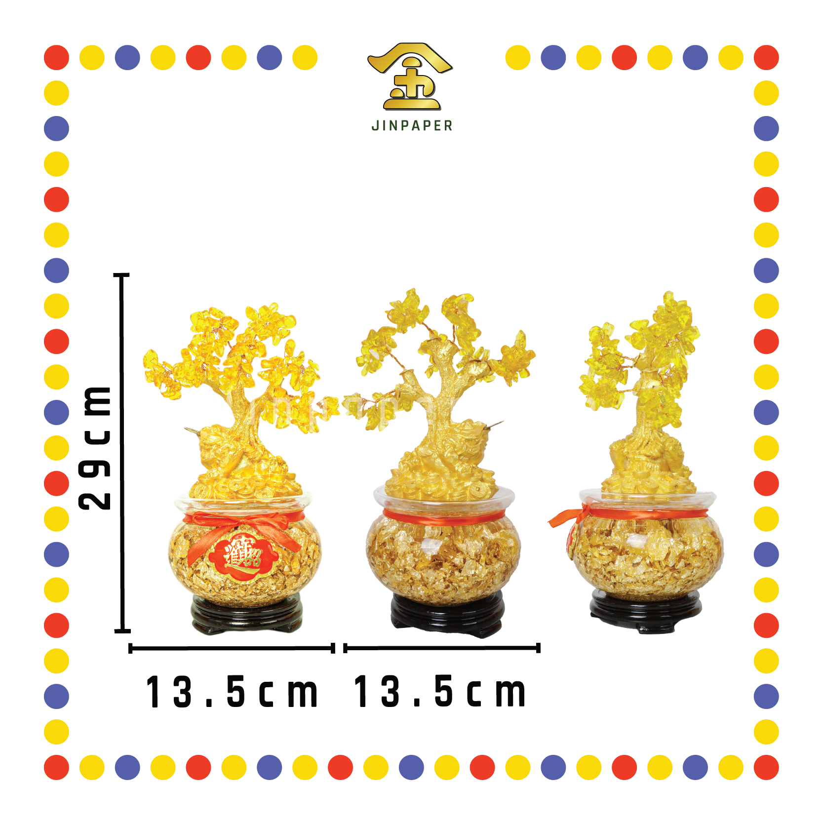 LUCKY GOODS 150# 金蟾招财树聚宝盆