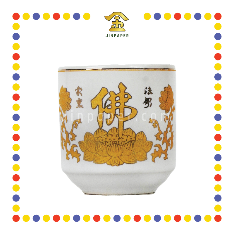 PRAYING CUP 白佛桶形杯