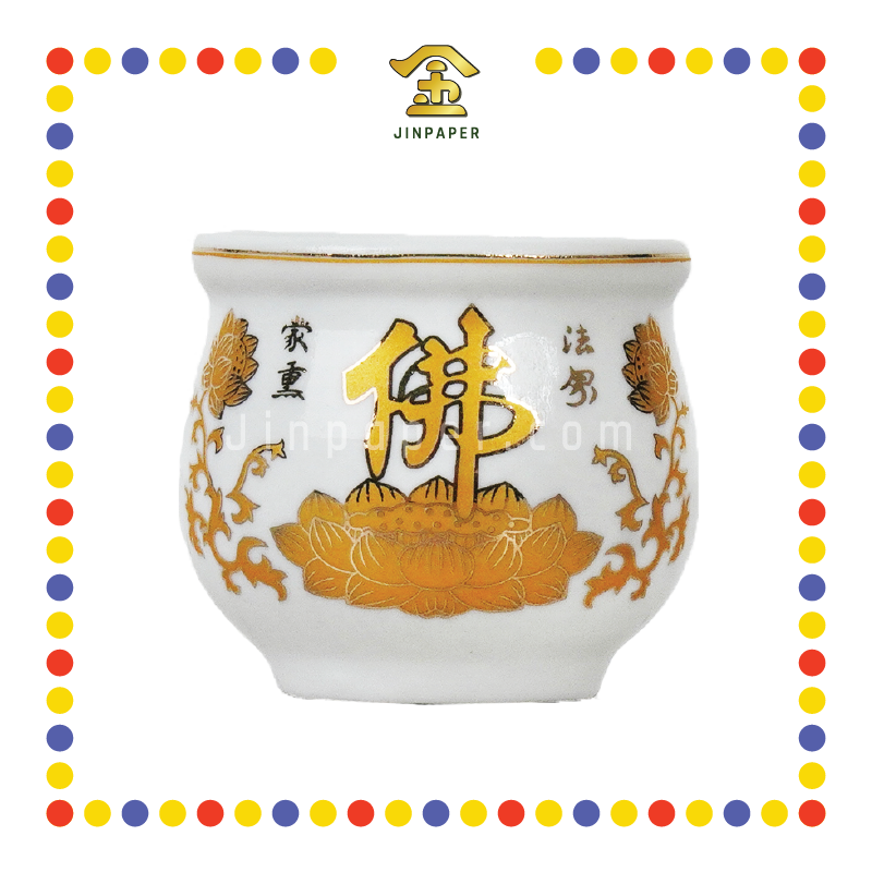 PRAYING CUP 白佛蛋型杯