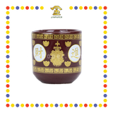 PRAYING CUP 中号桶形杯(描金, 招财)