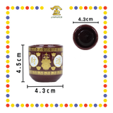 PRAYING CUP 中号桶形杯(描金, 招财)