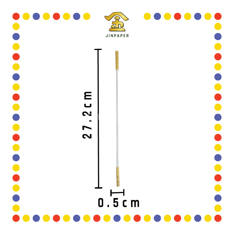 STATUE ACCESSORIES 小号 合金如意金箍棒