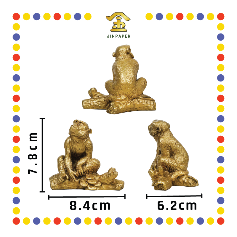 LUCKY GOODS 十二生肖铜-猴