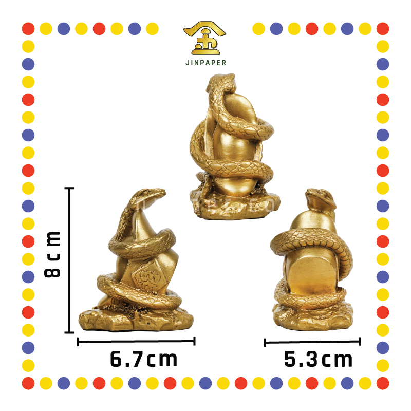 LUCKY GOODS 十二生肖铜-蛇