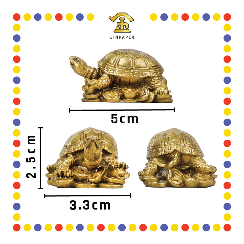 LUCKY GOODS 金钱铜龟