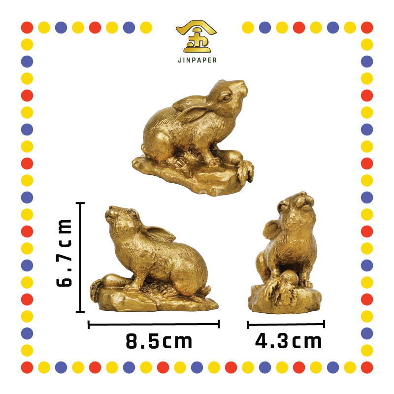 LUCKY GOODS 十二生肖铜-兔