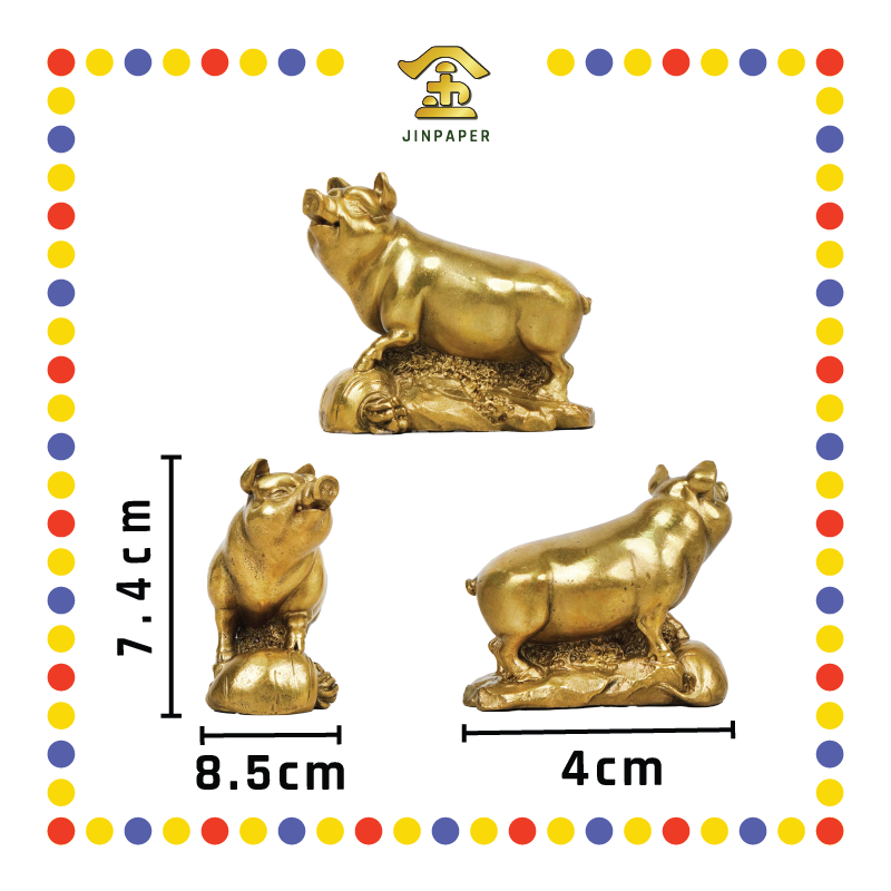 LUCKY GOODS 十二生肖铜-猪