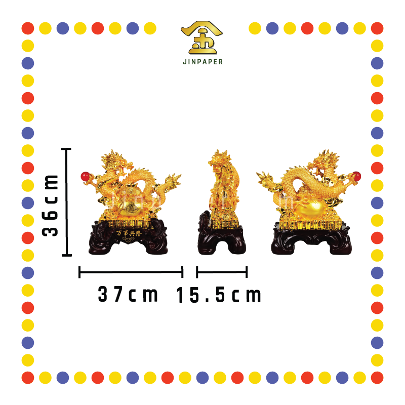 LUCKY GOODS 镀金万事兴隆