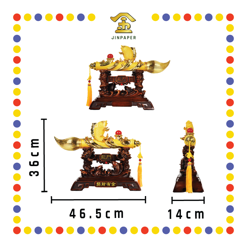 LUCKY GOODS 沙金招财有余 大