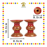 PRAYING CANDLESTICK 旗红【中号/大号】招财烛台