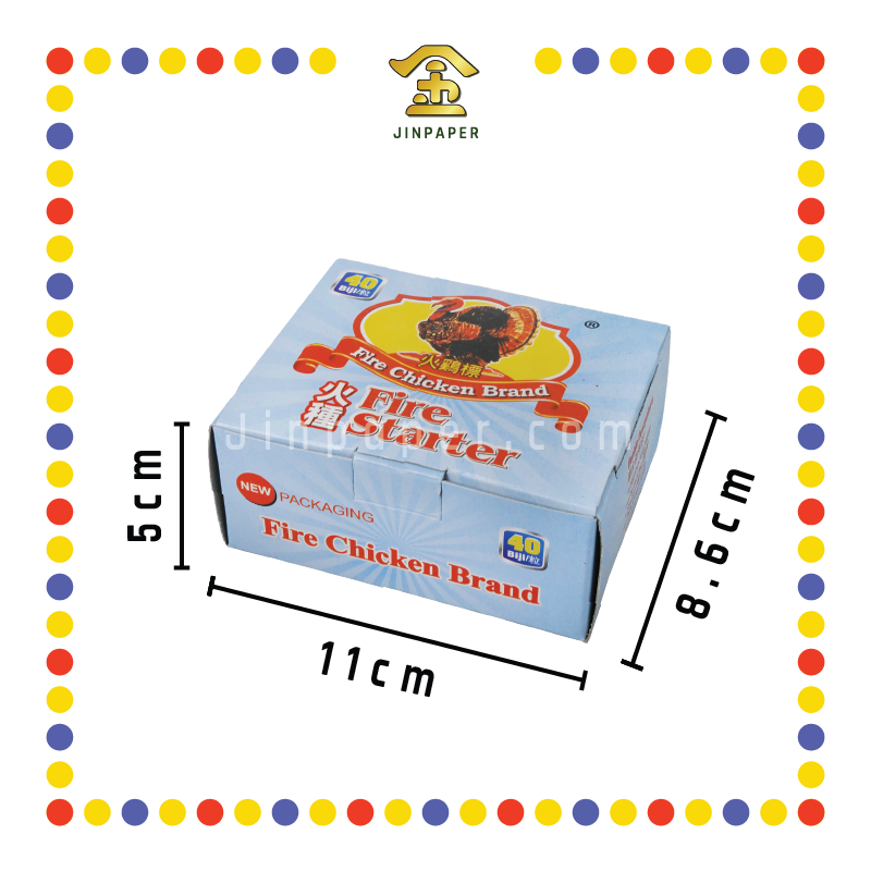 CHARCOAL FIRE STARTER 火鸡标火种