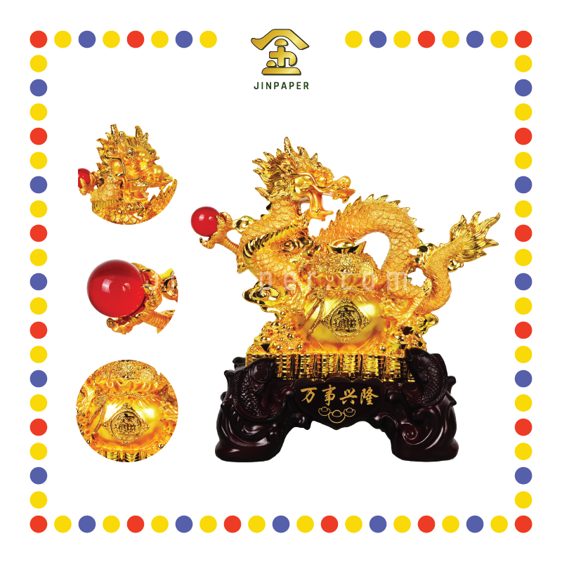 LUCKY GOODS 镀金万事兴隆