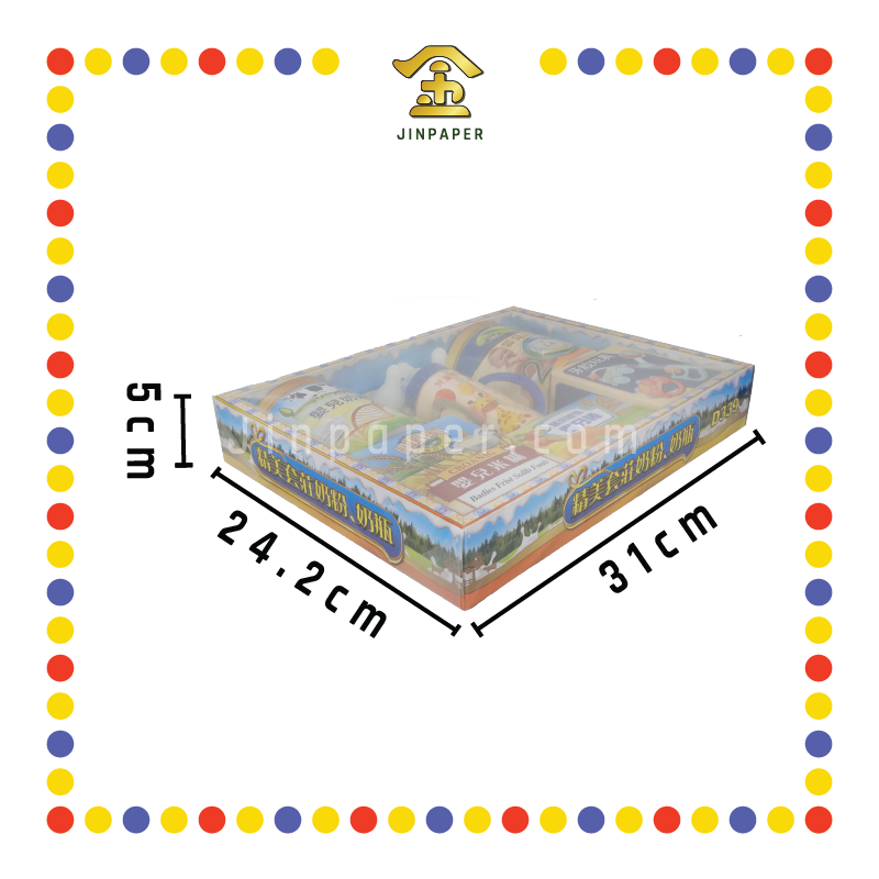 JOSS PAPER D339 精美套装奶粉，奶瓶