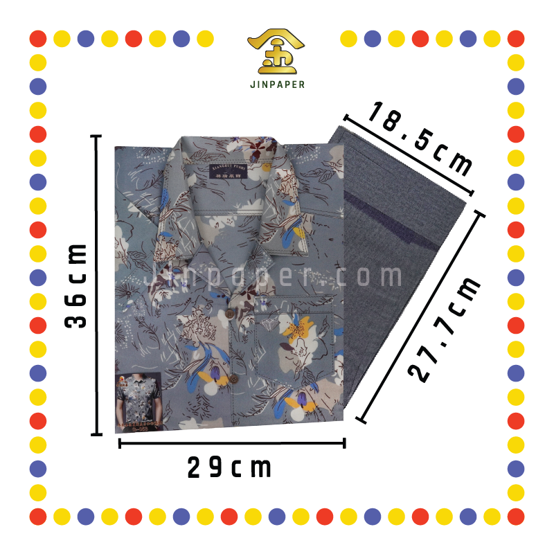 JOSS PAPER 3G053 奢华男夏威夷衫(袋庄)