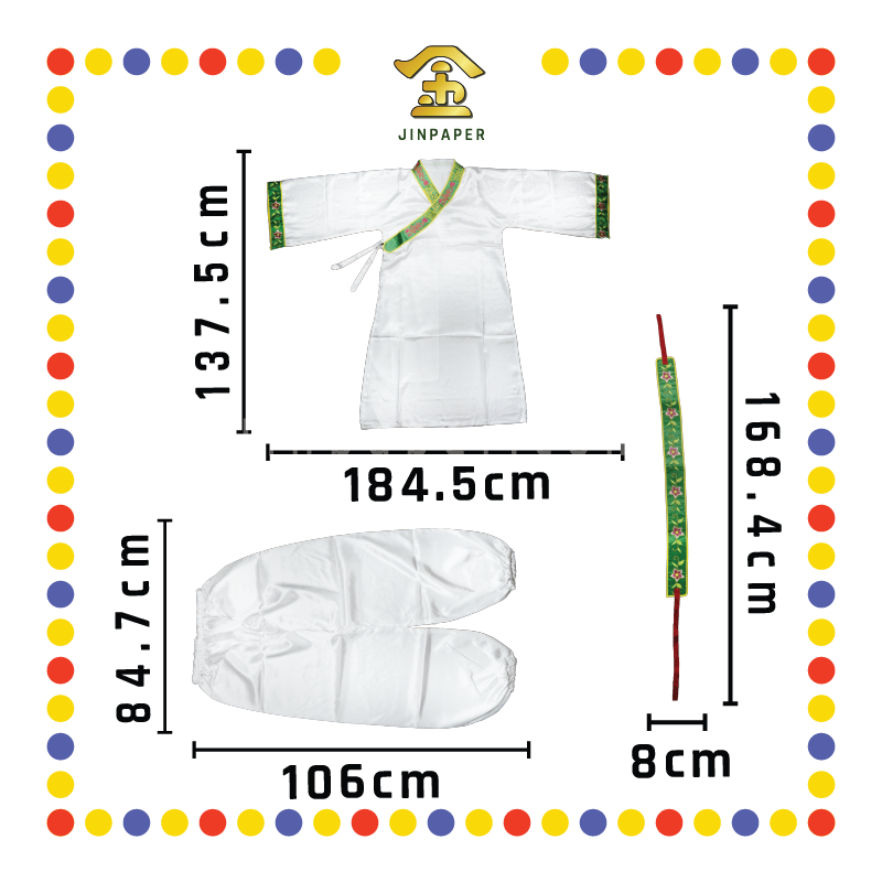 CLOTH EMBROIDERY 绣大哥爷衣服,裤子(套)