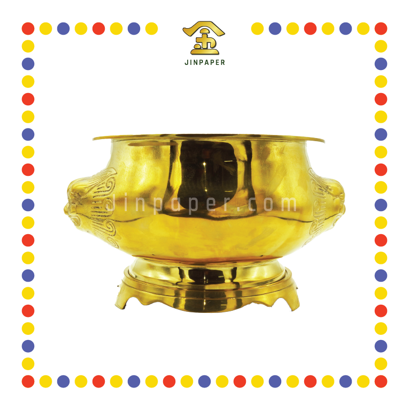 PRAYING CENSER 10寸 铜香炉