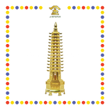 LUCKY GOODS 10寸 电金文昌塔-大