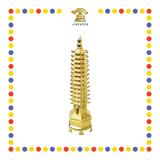 LUCKY GOODS 10寸 电金文昌塔-大