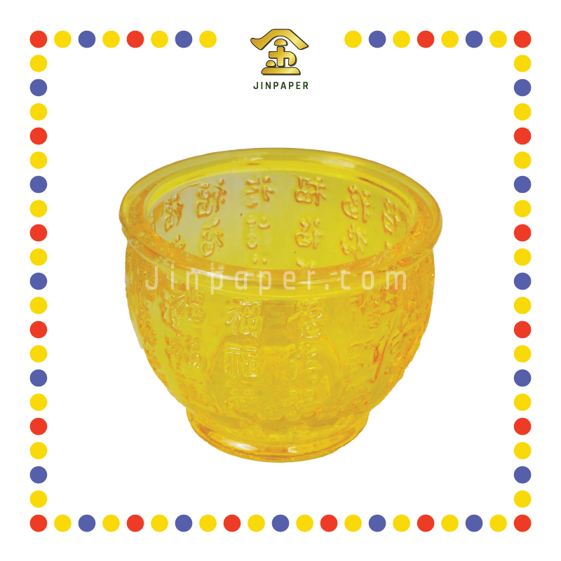 TREASURE BOWL 10cm 水晶百福缸