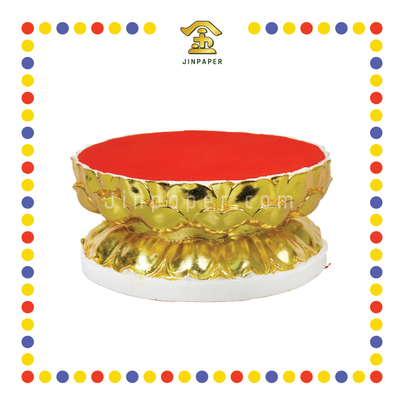 STATUE STAND 莲花金箔神座 10x10x5